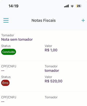 Emita Notas Fiscais em poucos segundos