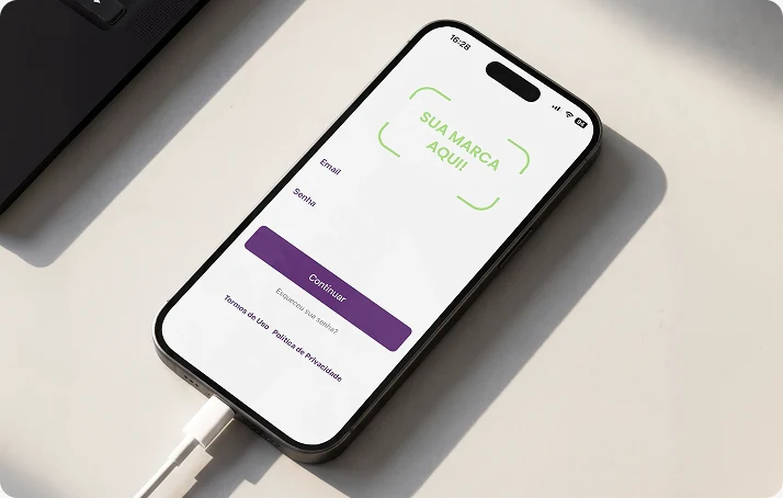 Mockup do Aplicativo